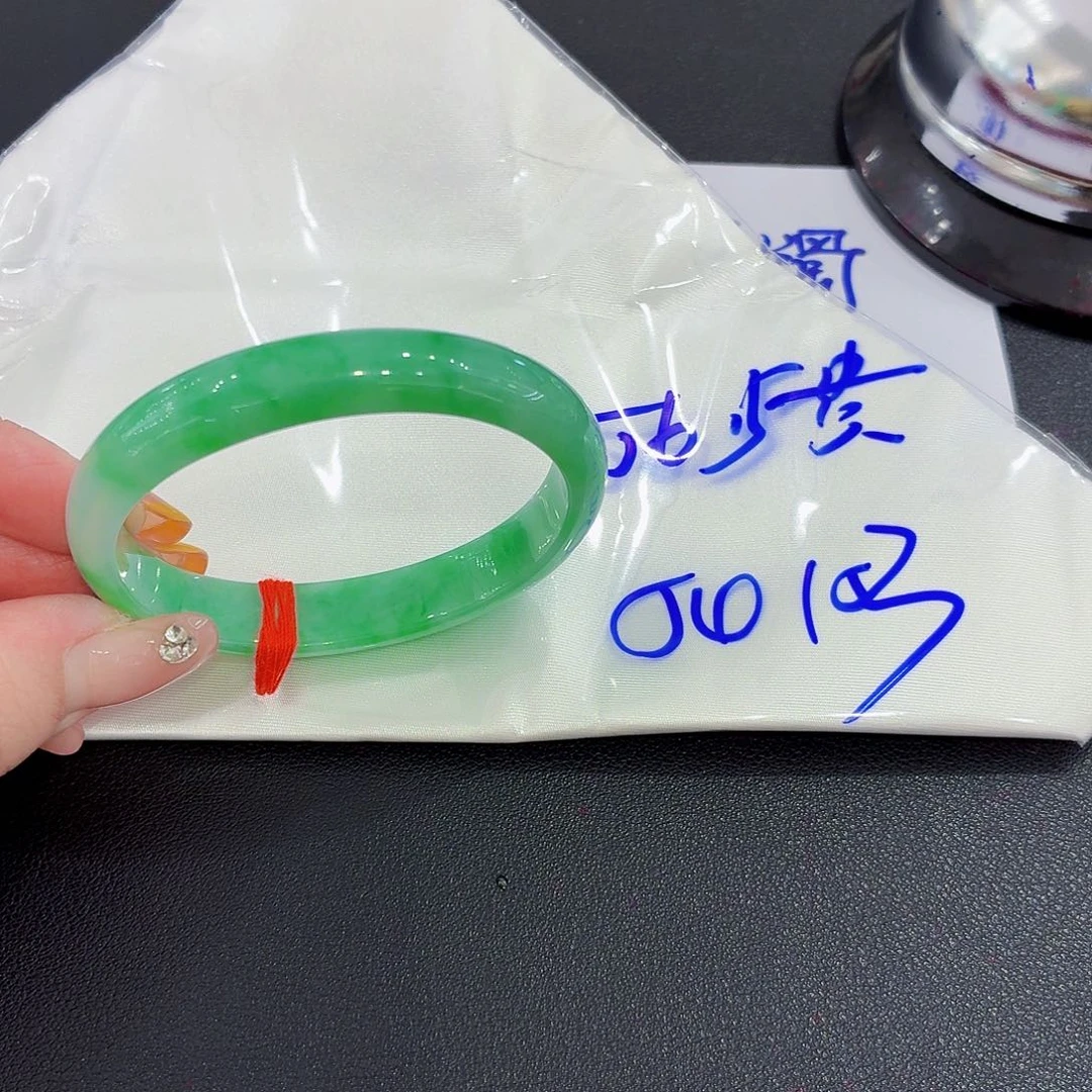 未镶嵌手镯翡翠天然缅甸翡翠手镯54
