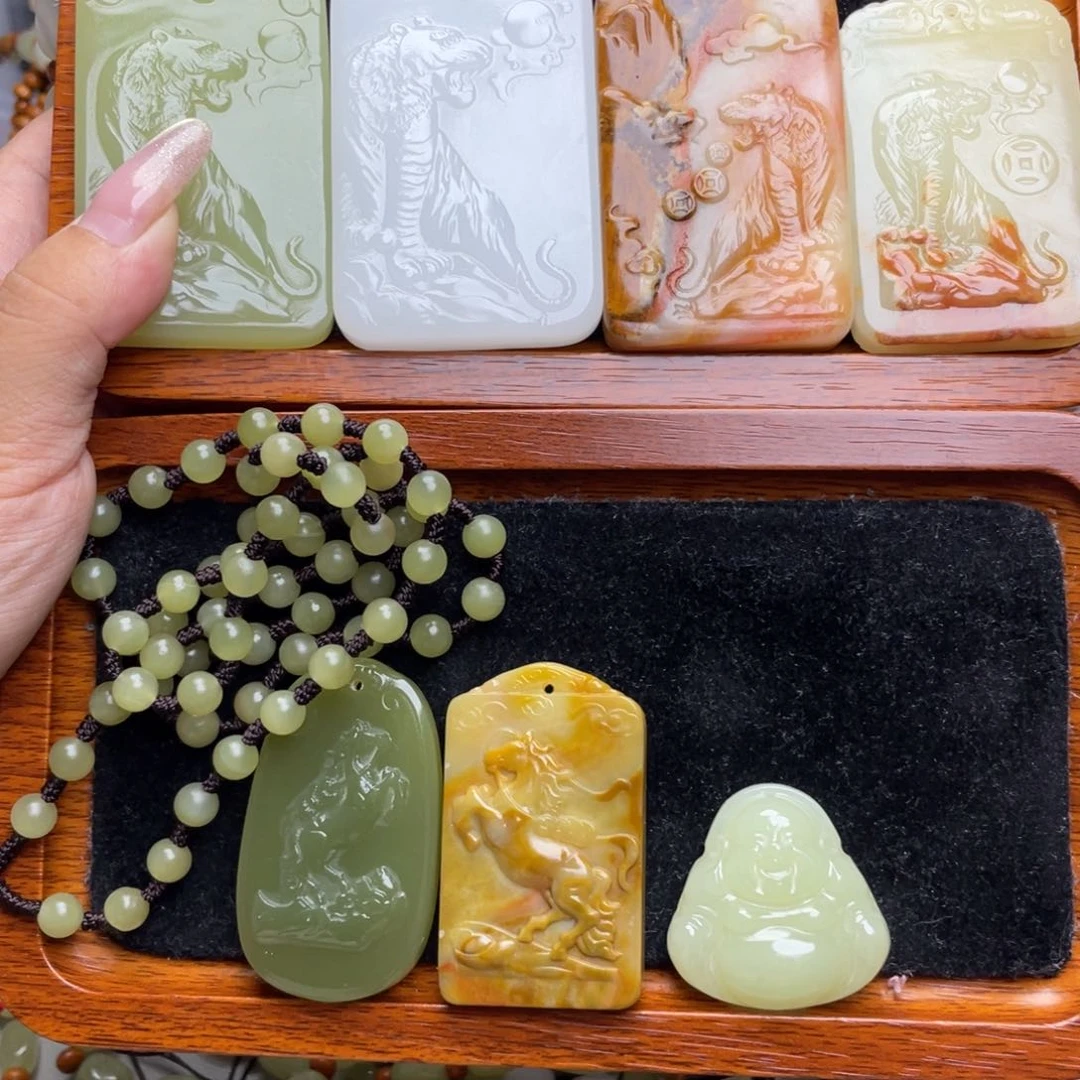 昆仑山料 方解石玉