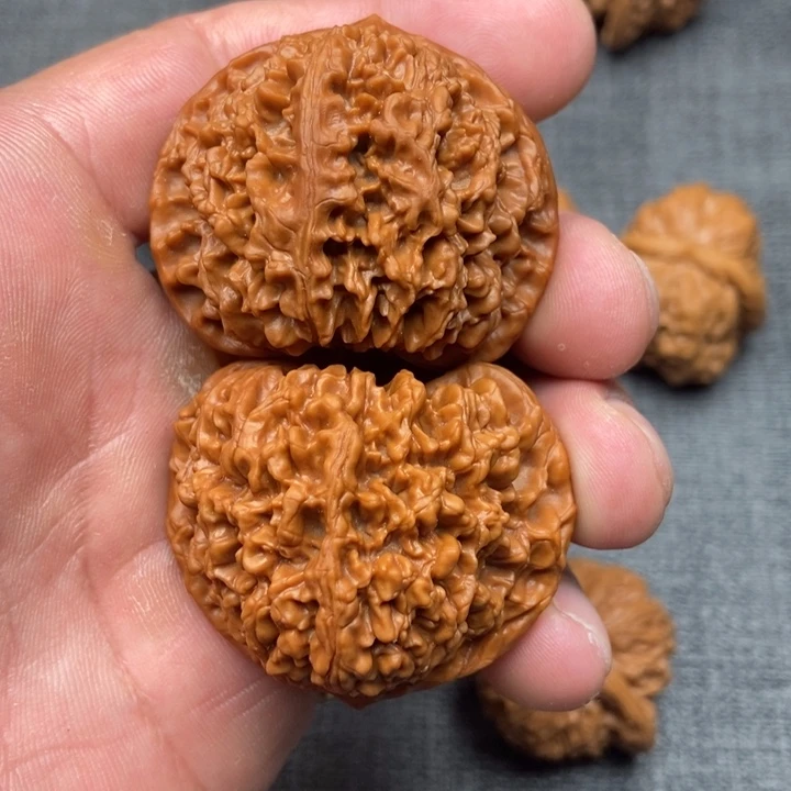 把件文玩核桃@***然满天星顺其自然