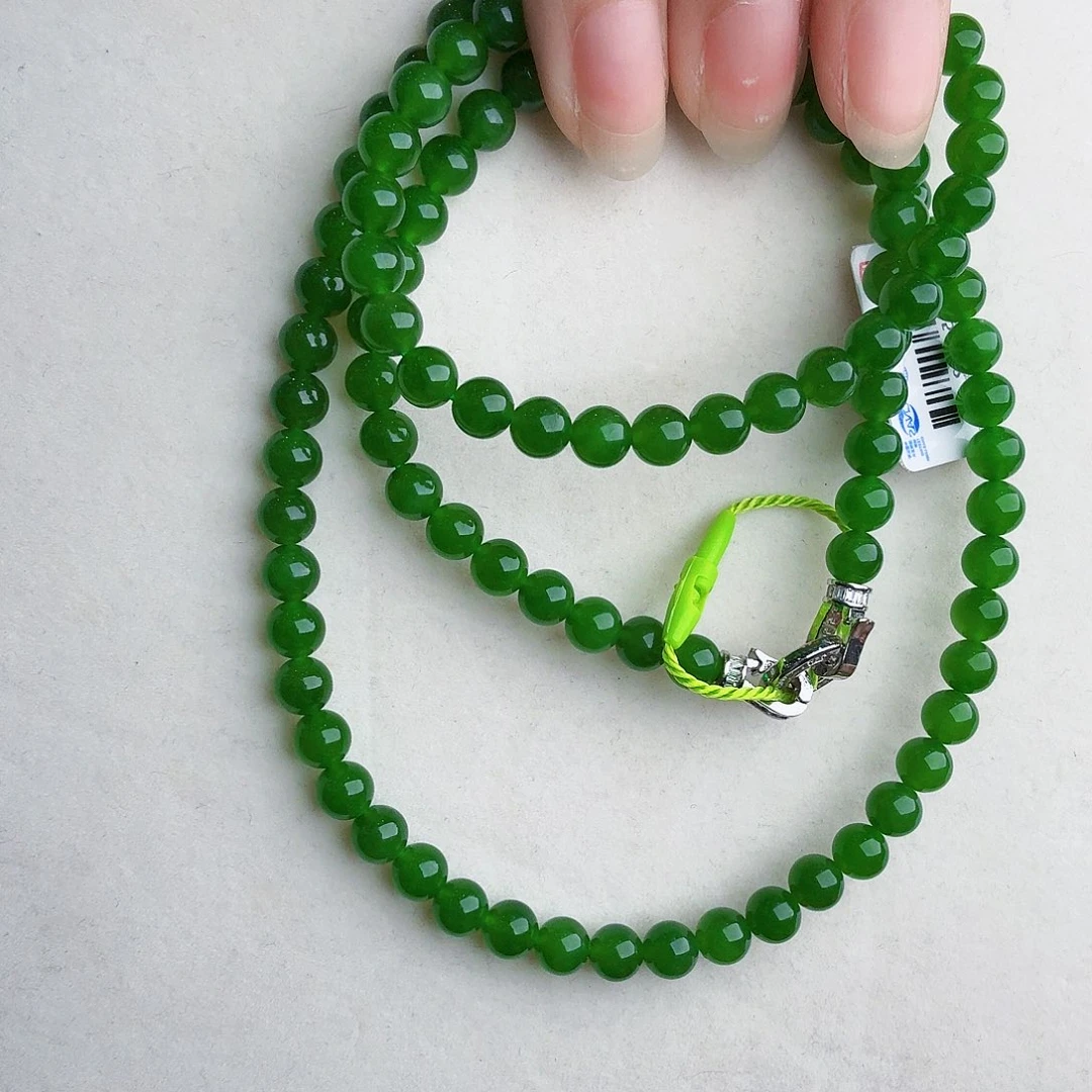 和田玉（碧玉）未镶嵌颈饰