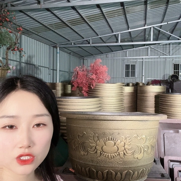 圆形83花盆一个一个