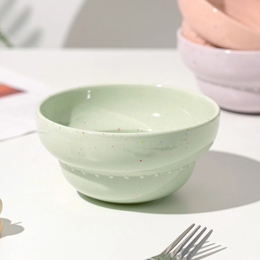 【小号】290ml ezicok 彩点系列葫芦碗ins高颜值