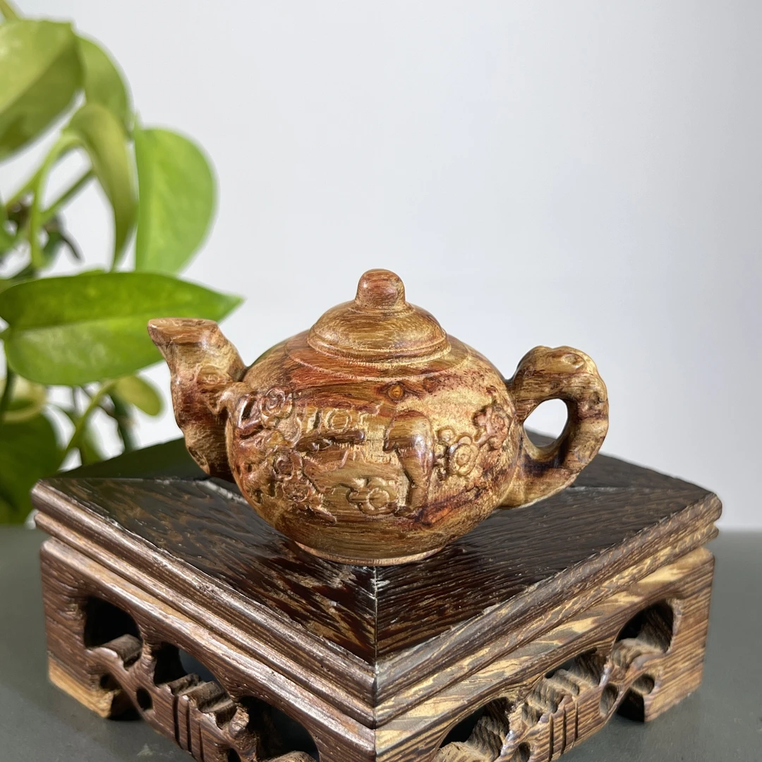 JTA13-321 黄花梨-茶壶小摆件-海南