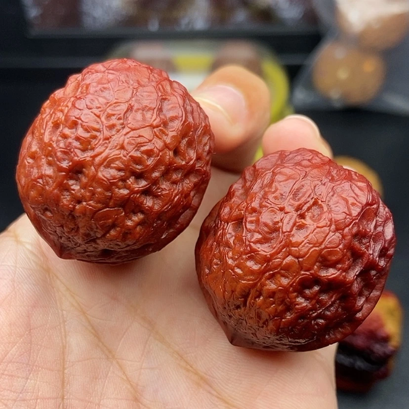 【闪购商品】把件文玩核桃39尺蛇皮元宝