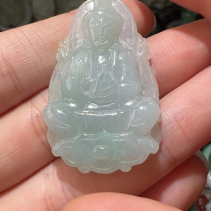 翡翠颈饰未镶嵌吊坠