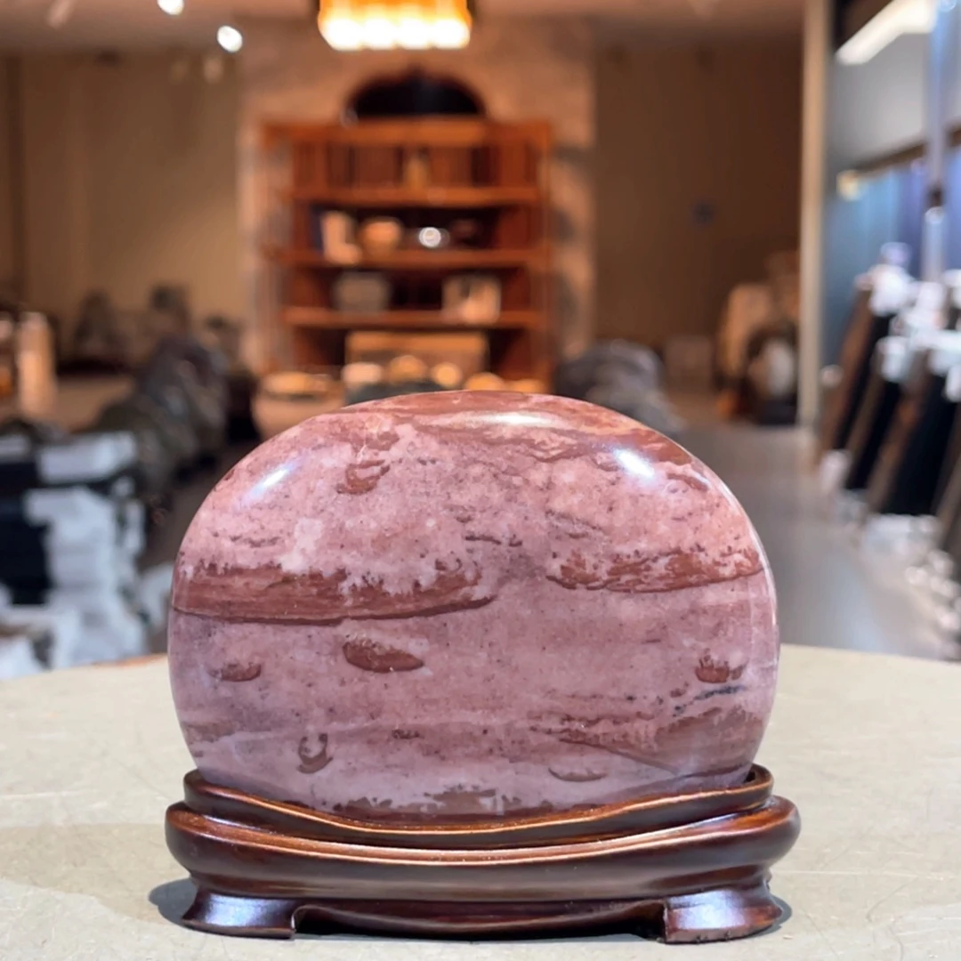 彩石三峡清江画面石