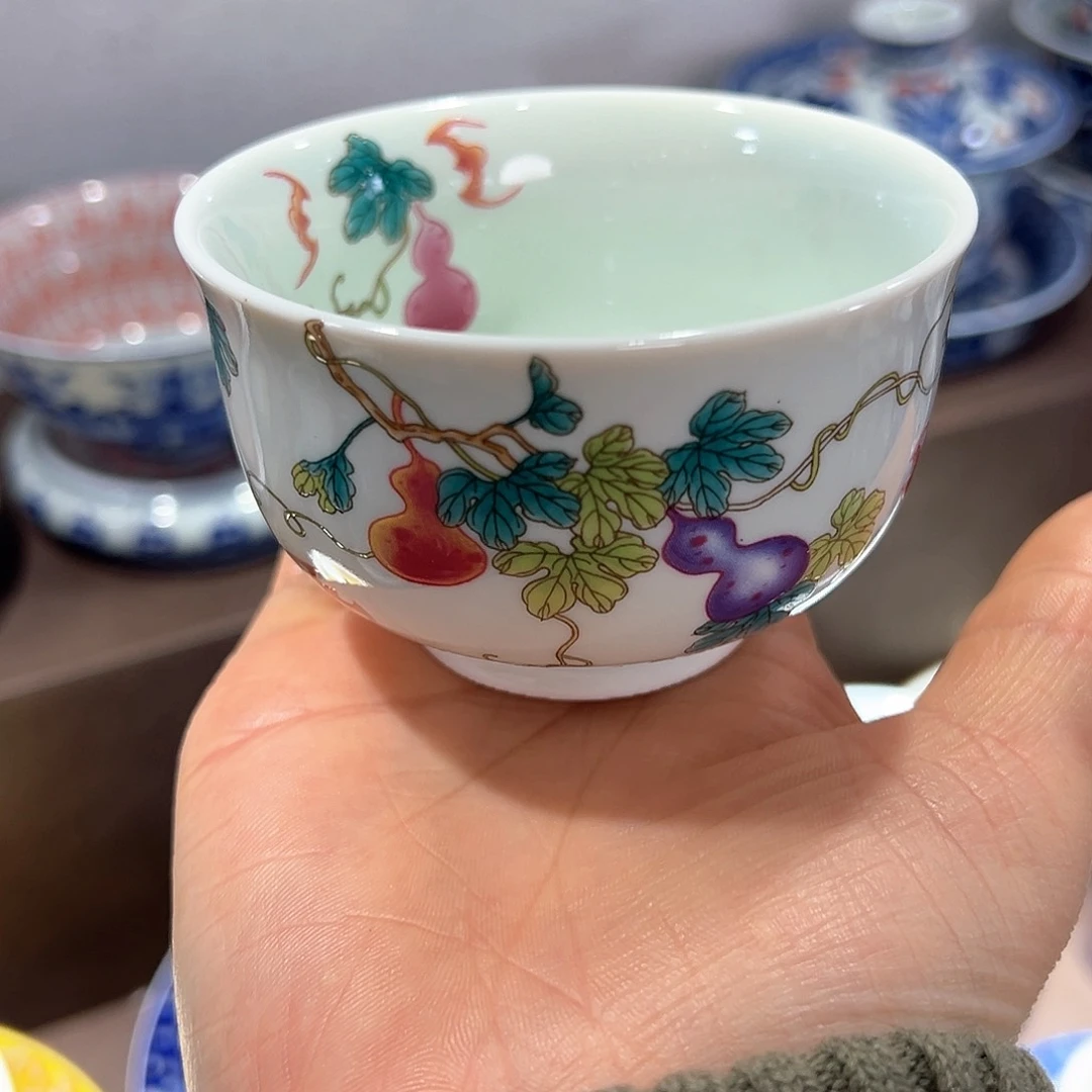 盖碗全场七景德镇景德镇景德镇景德镇窑