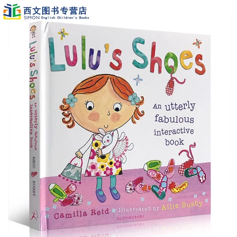 LulusShoes精装绘本书英文书英文绘本英文进口