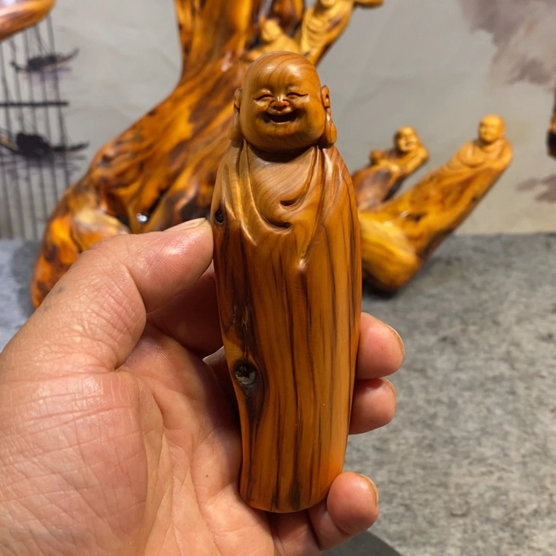 【闪购商品】柏木（崖柏）根雕木雕工艺品摆件家居厂家直销手把件