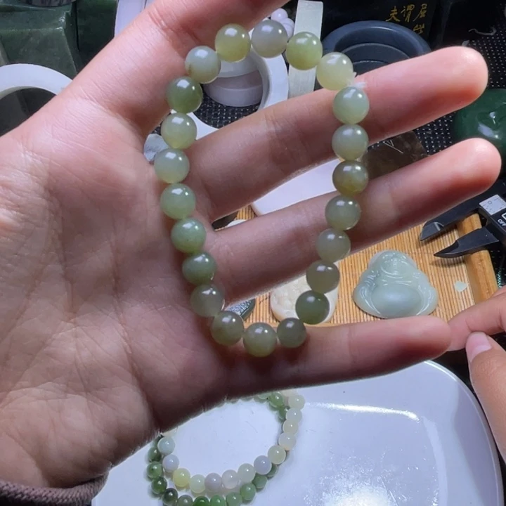 未镶嵌和田玉珠宝半成品