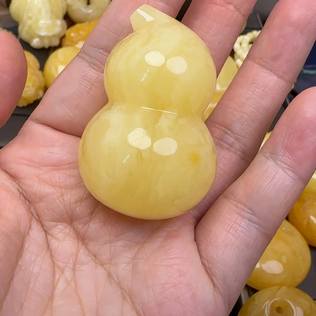 蜜蜡颈饰未镶嵌天然蜜蜡