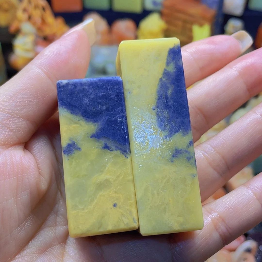 青田石印石玩*青田封门