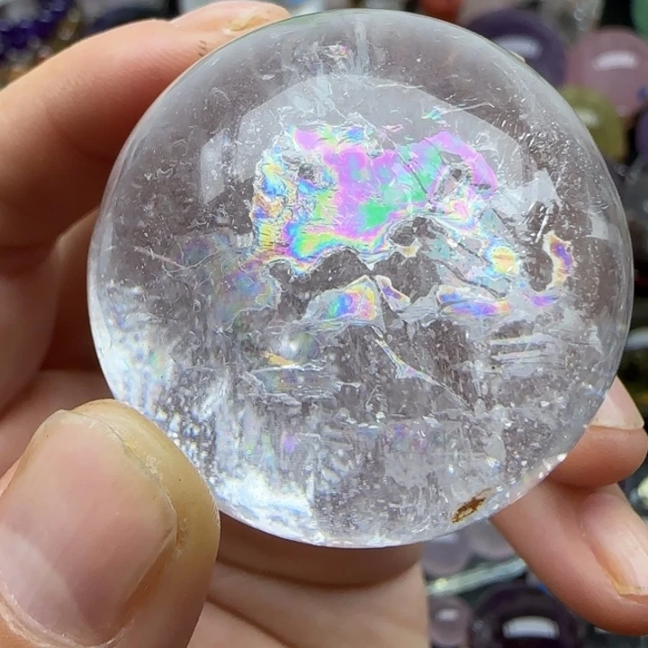 未镶嵌珠宝半成品水晶3.99厘米