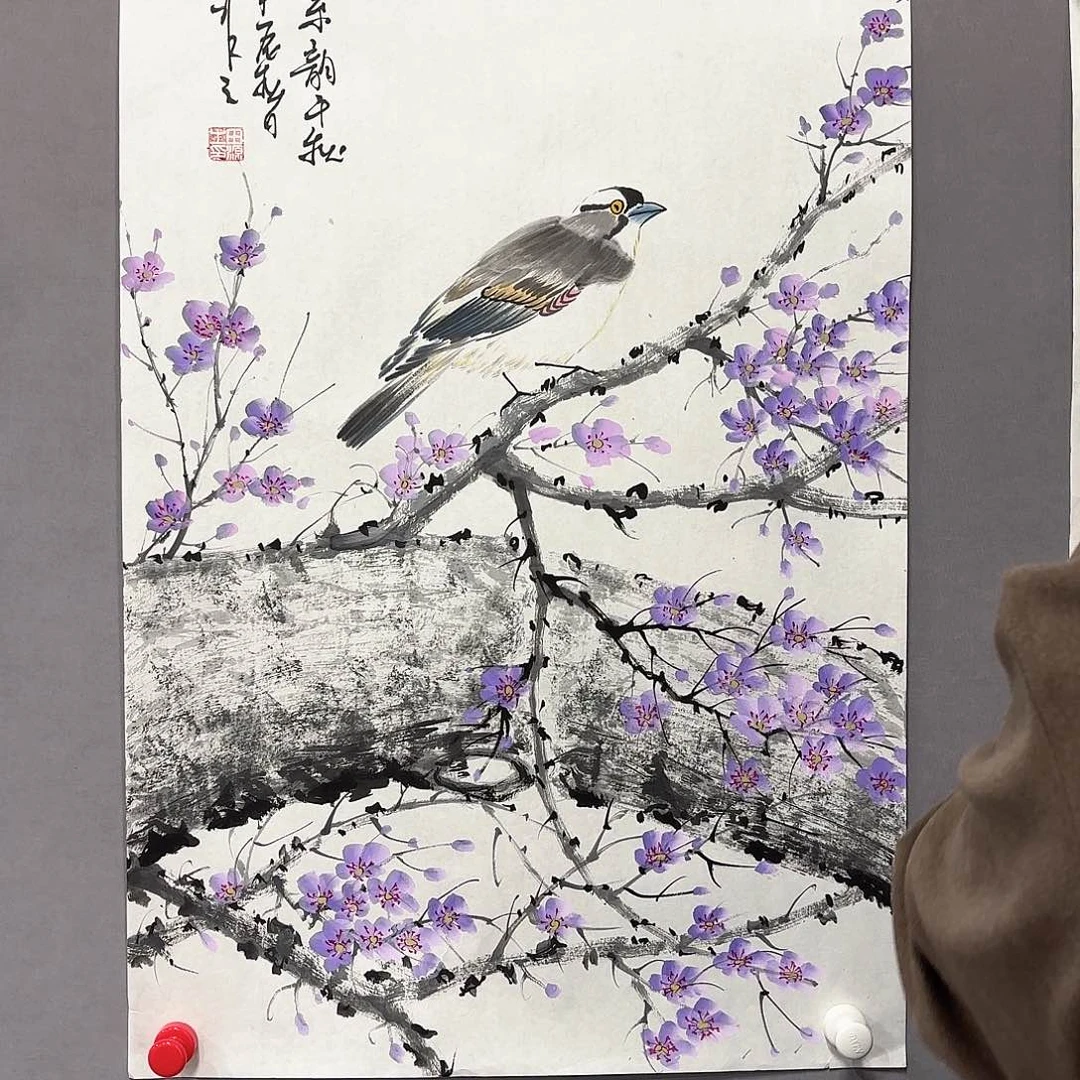 国画国画纯手绘作品请放心去藏