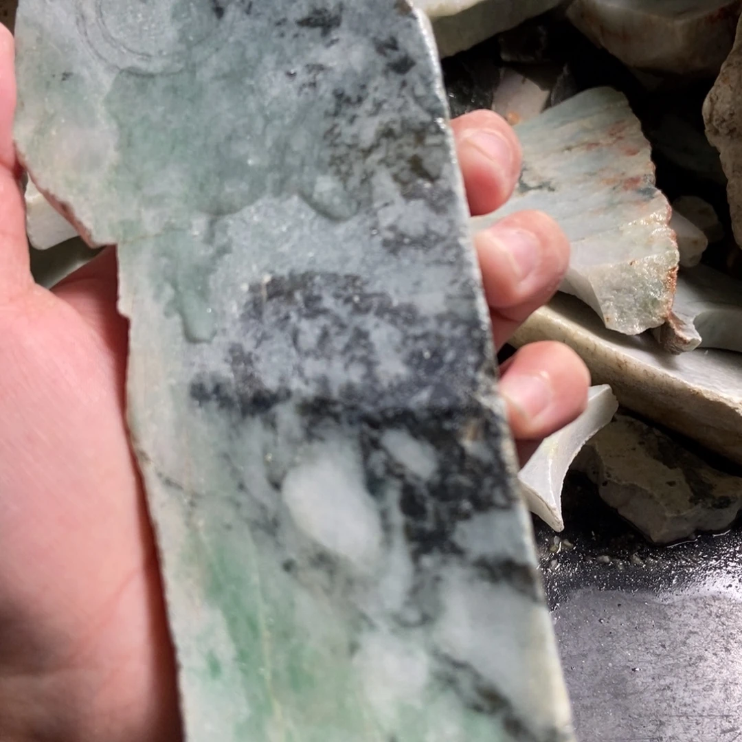 翡翠未镶嵌挂件天然翡翠