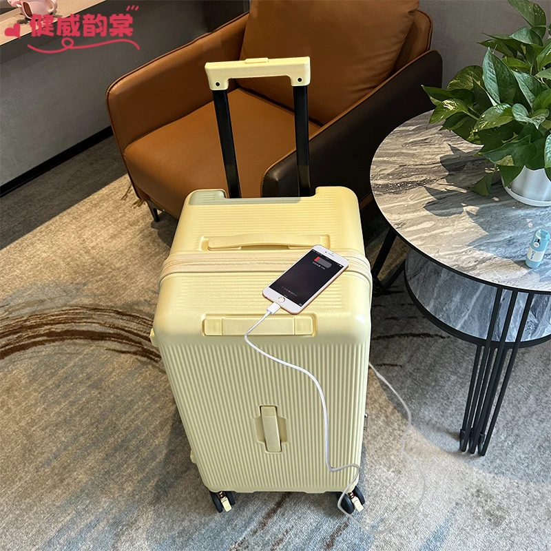 出口外贸大容量密码行李箱男女旅行韩版拉链拉杆箱密码皮箱26