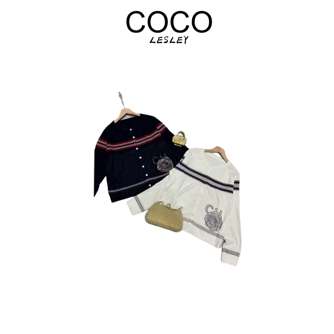 【COCO LESLEY】经典极简风小设计百搭针织上衣M25103M