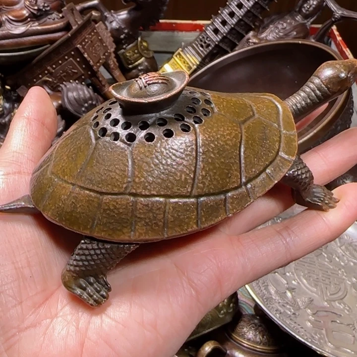 铜器把玩摆件链接