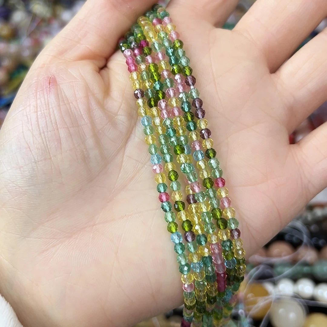 玛瑙/玉髓合金珠宝半成品 卡3多宝水晶到手2条