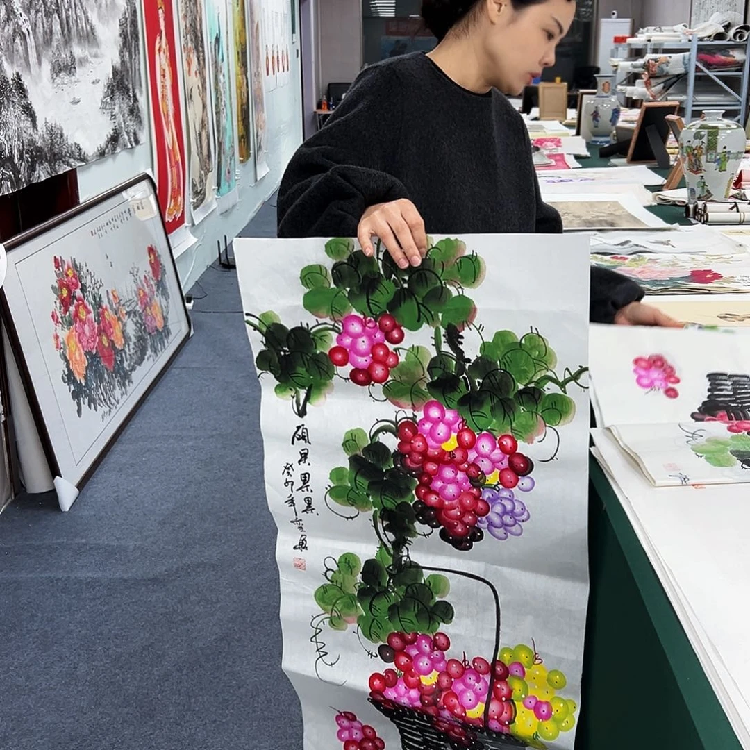 国画宣纸国画作品大放漏！！！