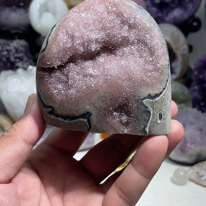 水晶未镶嵌珠宝半成品