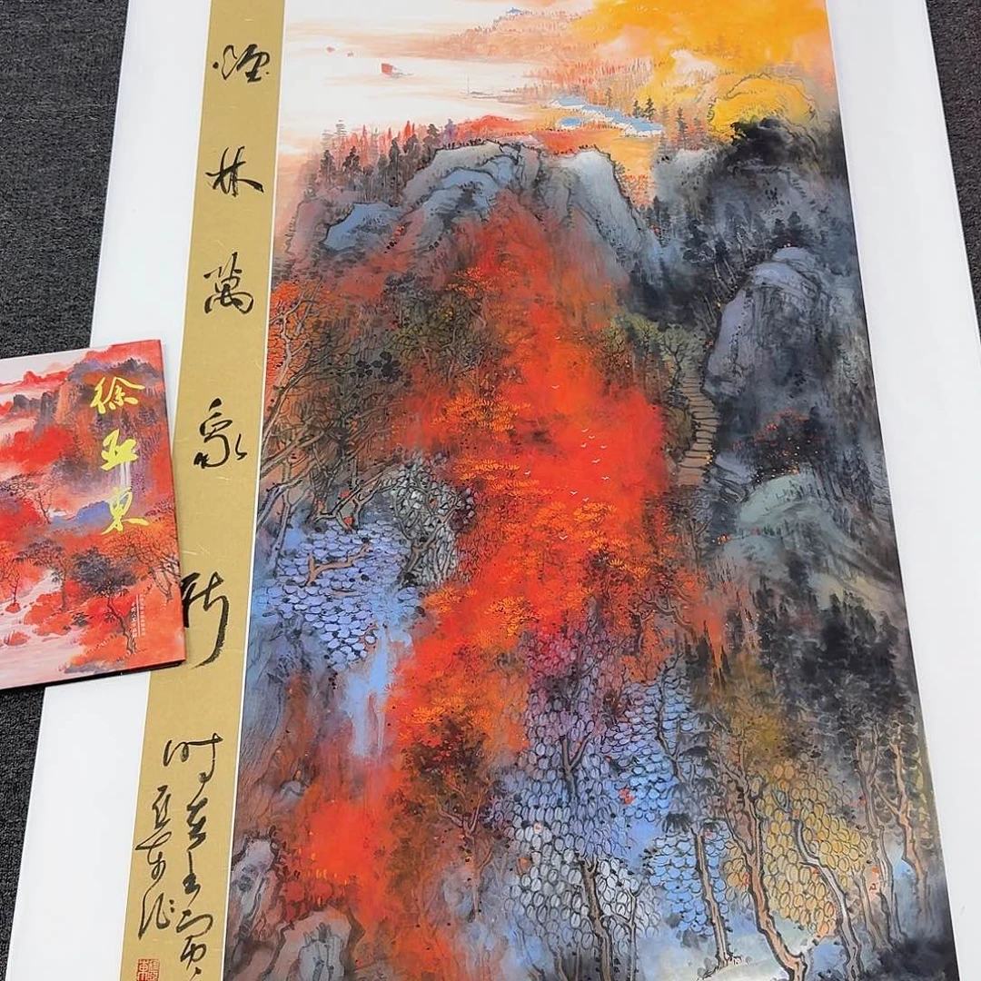 国画多次参加国内外大型
