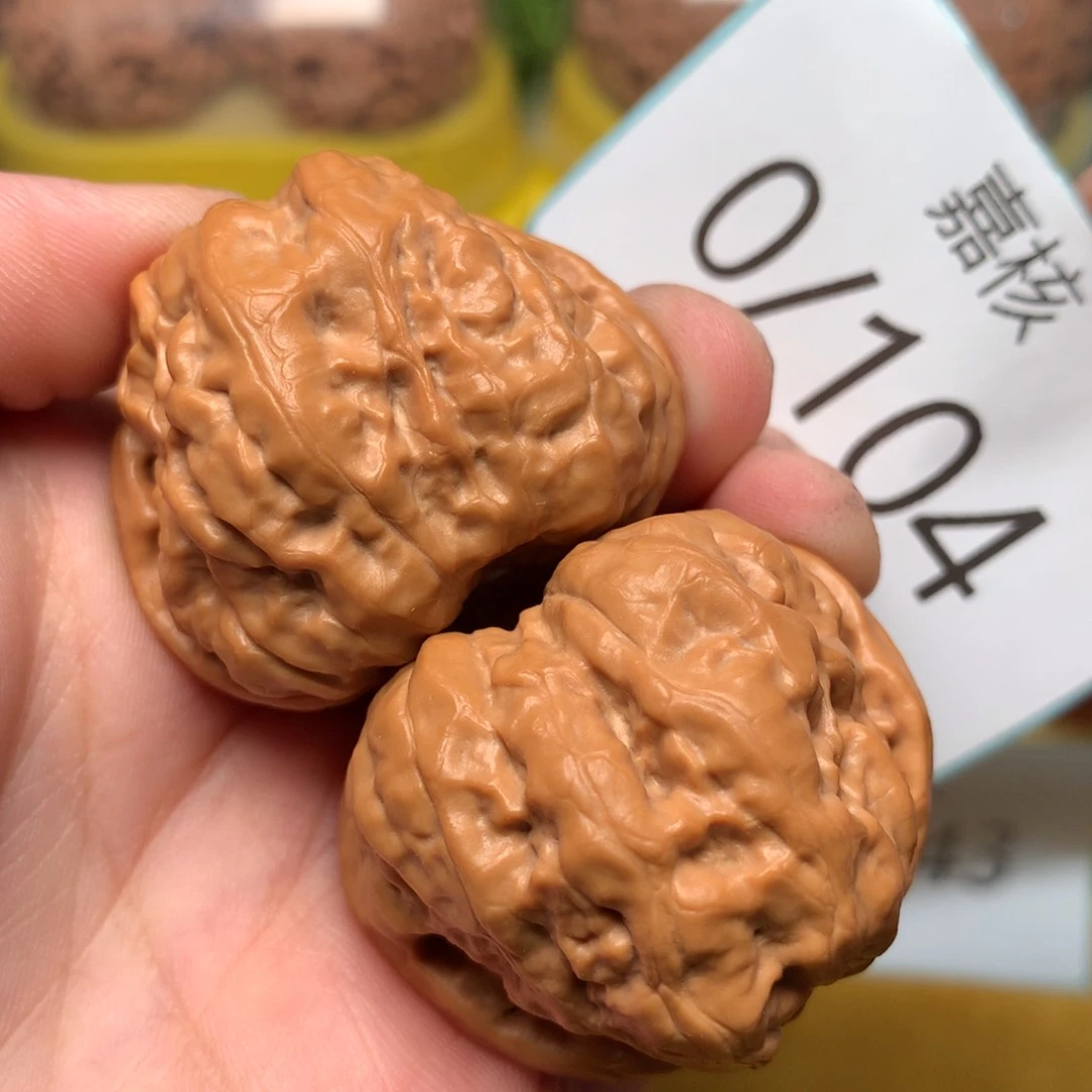 文玩核桃把件双开背肌肉蛙蛙39