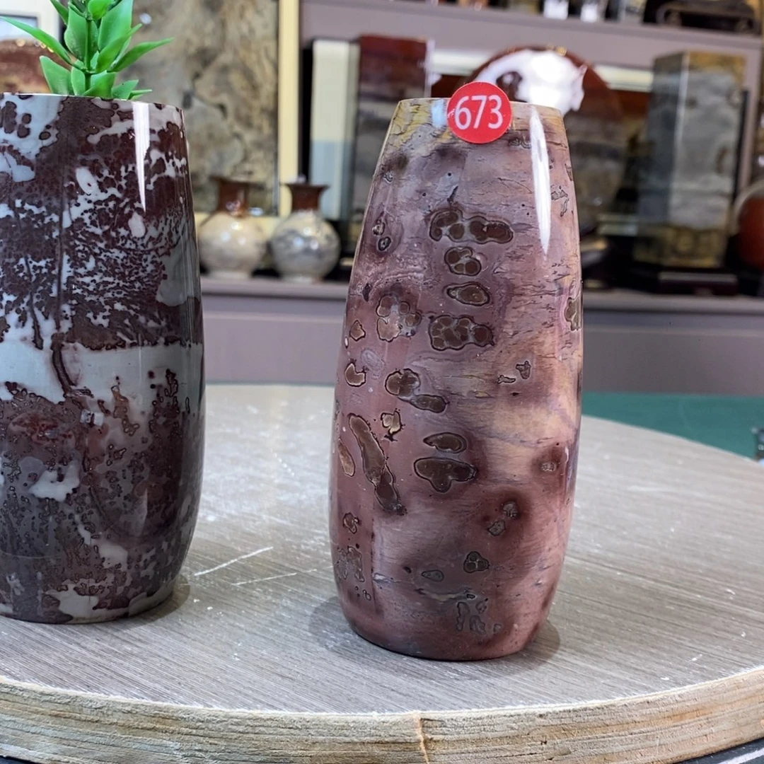 石材广西国画石草花石