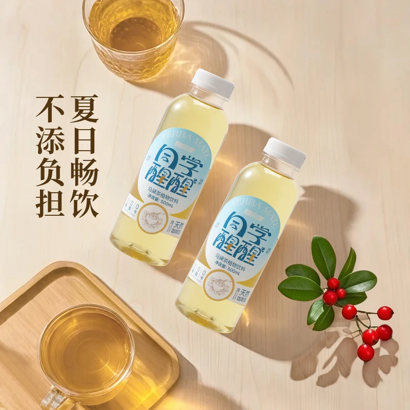 【达人专享】醒同学 马黛茶 咖啡果皮植物饮料 纯天然0蔗糖0脂0添加