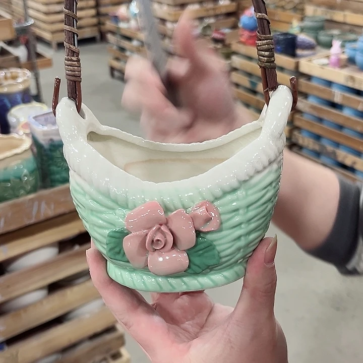 陶瓷陶瓷多肉植物花盆