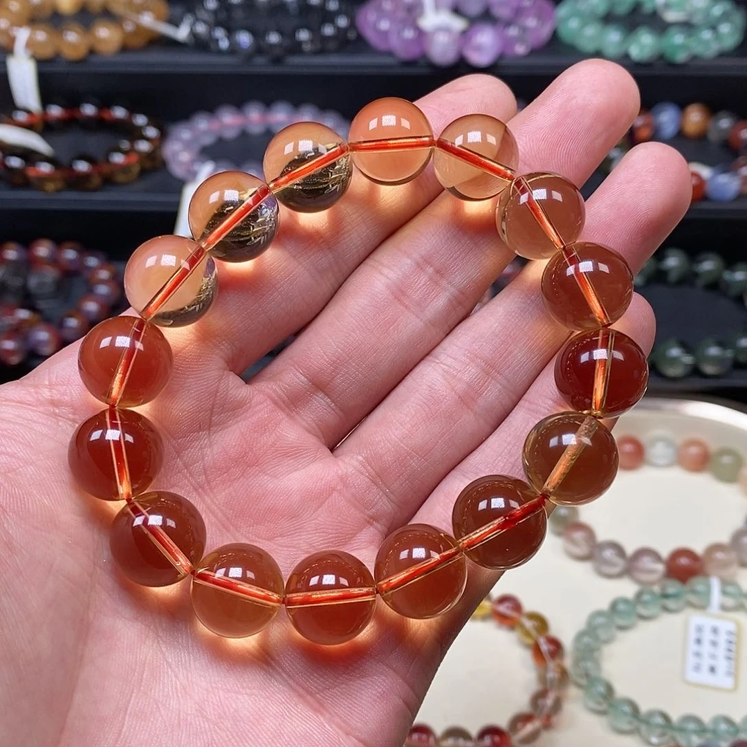 水晶手串未镶嵌手串13.8