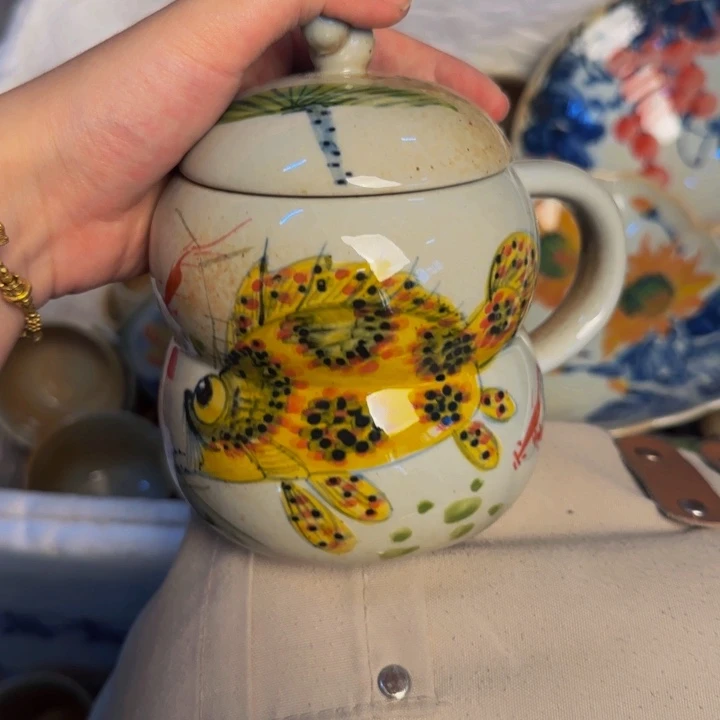 瓷片景德镇陶瓷手工手绘