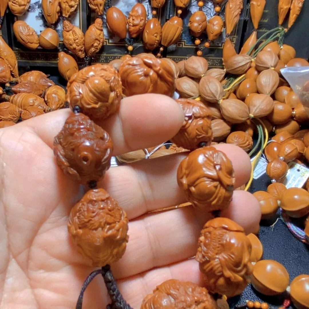 橄榄核手串/手链W*21老铁核纯手工假一赔四