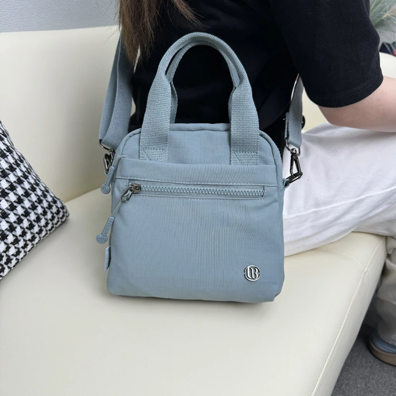 女包时尚百搭小包手机包轻便休闲牛津布手拎包上班单肩斜挎包8220