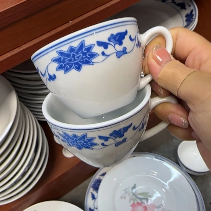 醴陵高温瓷120毫升釉下2个