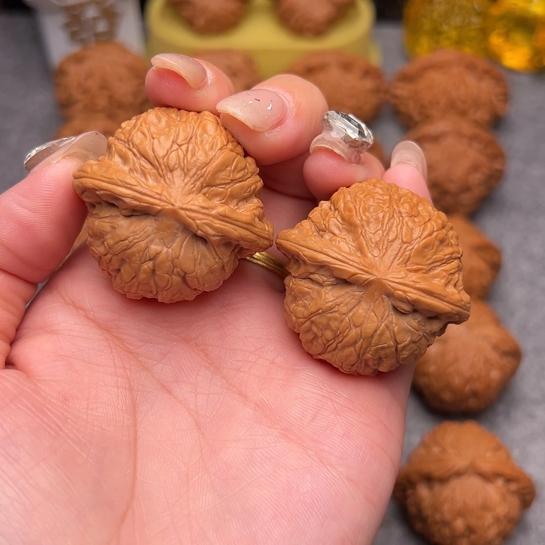 把件文玩核桃毕业精品精配乾隆磨39全品