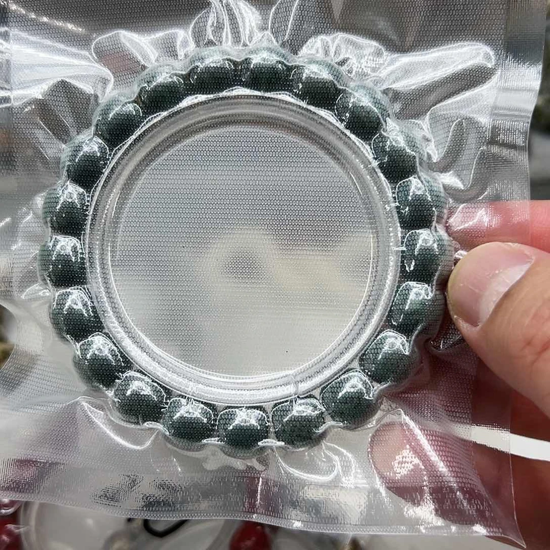 星月菩提手串29高端绿星月菩提单圈1.1