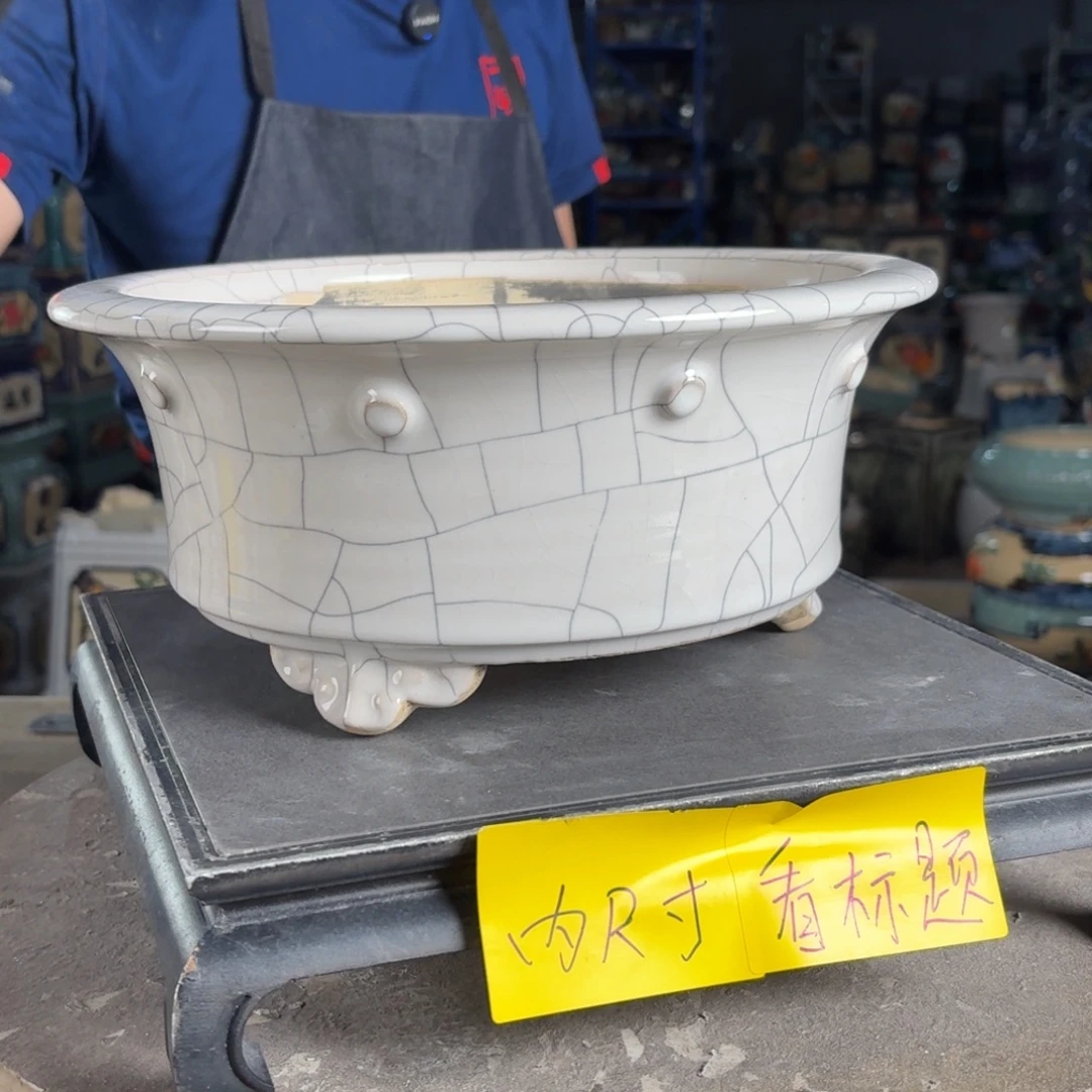 一风堂石湾花盆 内24*10