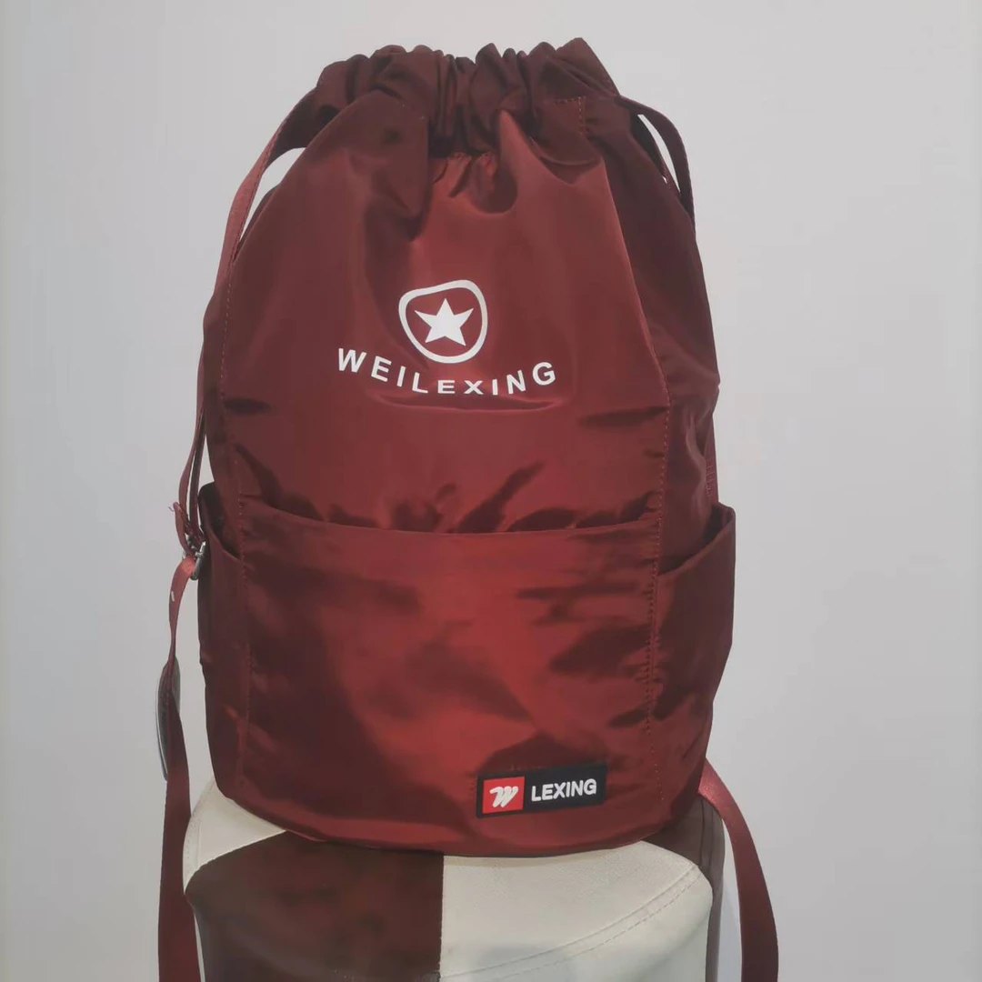 新款五角星束口双肩包030