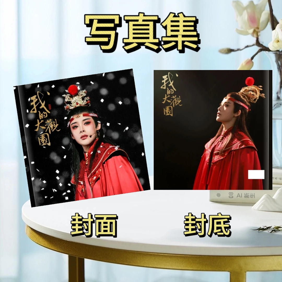 陈丽君李云霄我的大观园纪念册精装书籍周边2025陈丽君周边