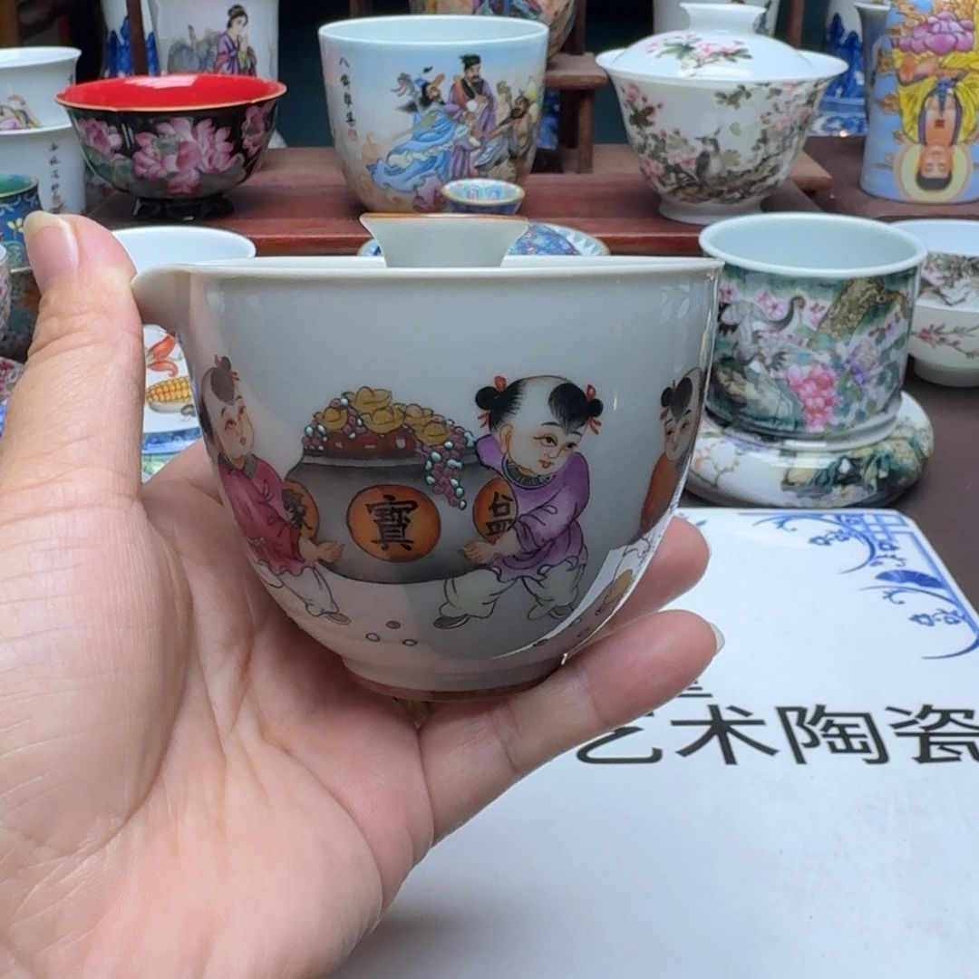 景德镇手工手给展示