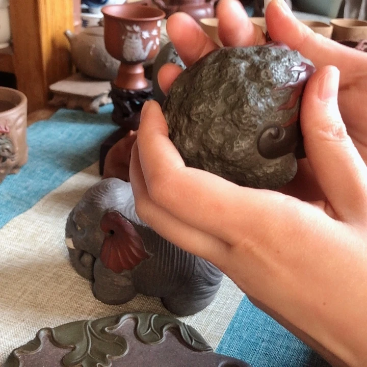 紫砂茶杯E****a紫砂工艺品