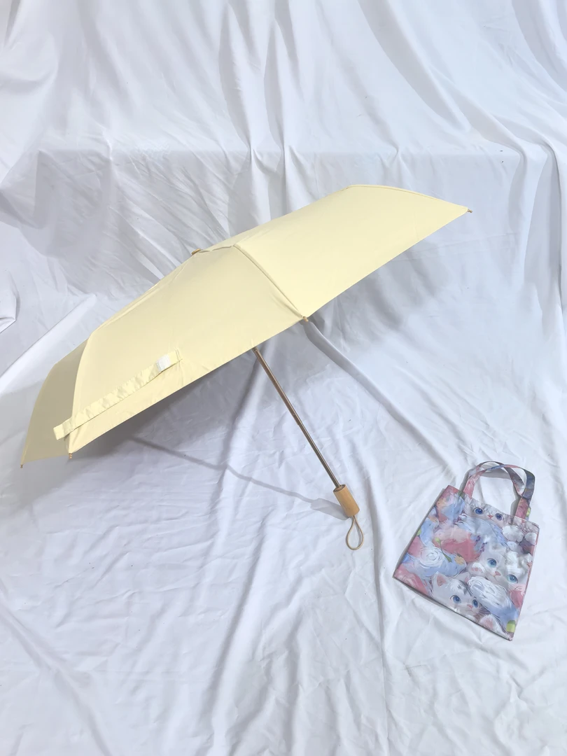 清新彩胶加厚加粗折叠晴雨两用抗风耐用防晒学生防紫外线太阳伞女