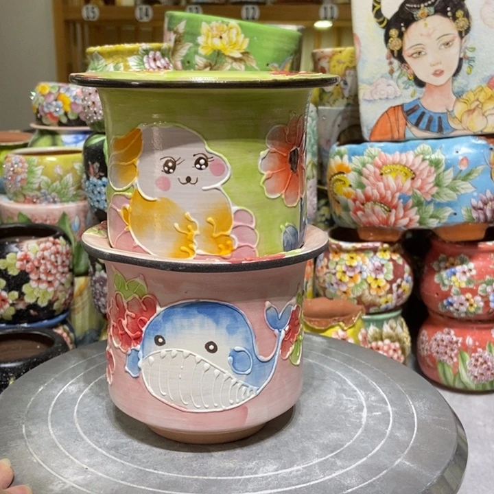 景德镇艺术手绘作品