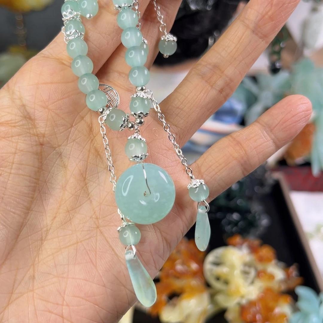 岫玉未镶嵌发饰发簪