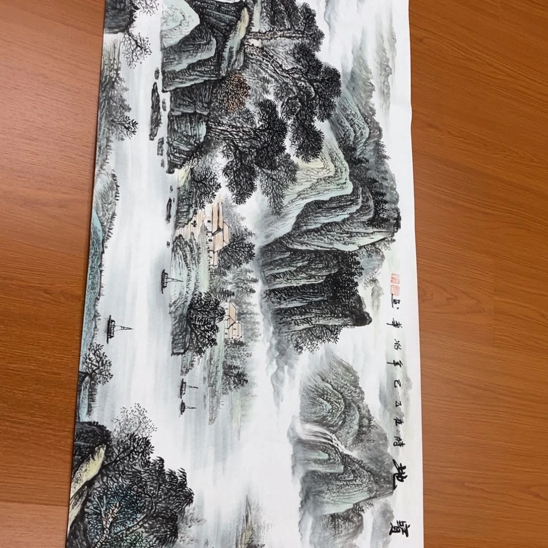 莫兆华老师小六尺画心