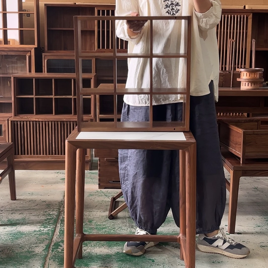 木（非红木类）黑胡桃木九宫格