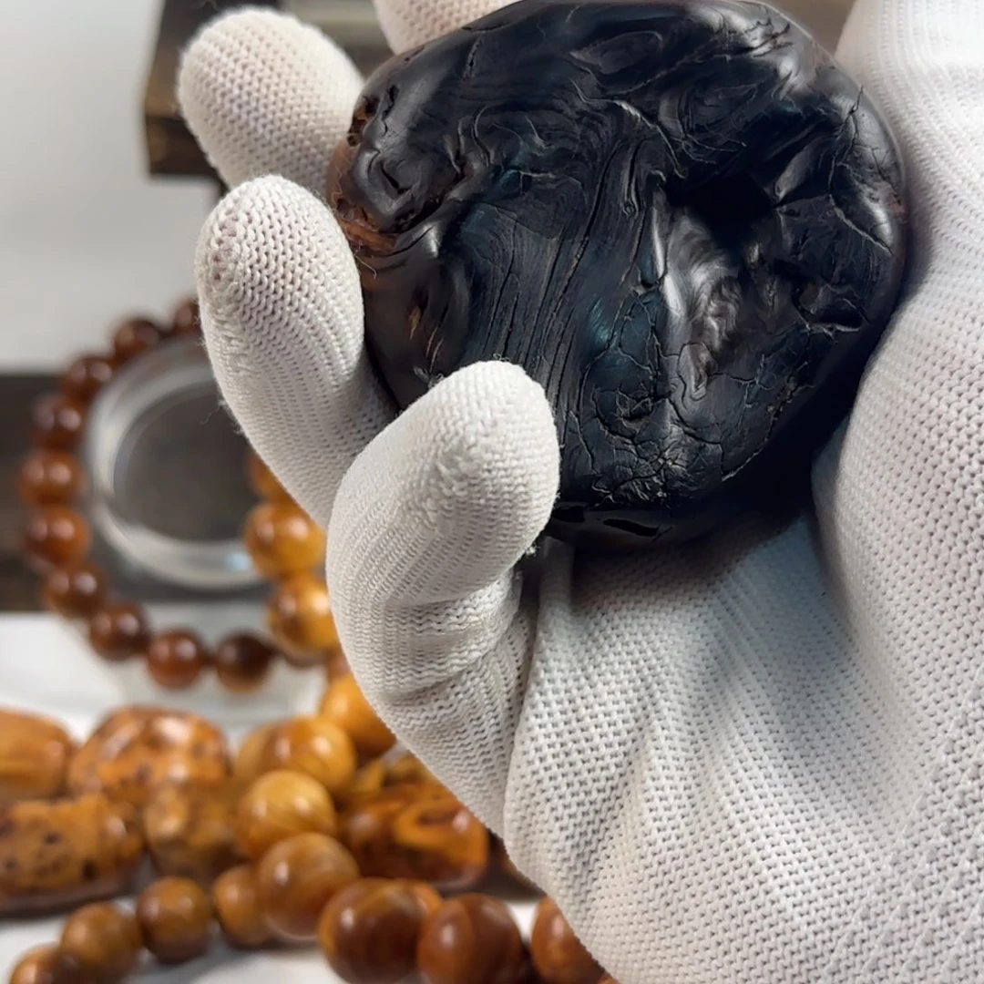 山***间柏木（崖柏）太行崖柏雷击手把