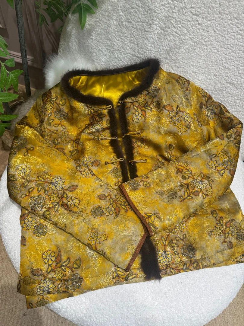 【禾禾家】秋冬新款新中式国风加棉气质时尚国风女装外套