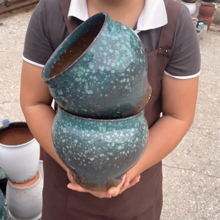 紫砂花盆口18高19正品正品